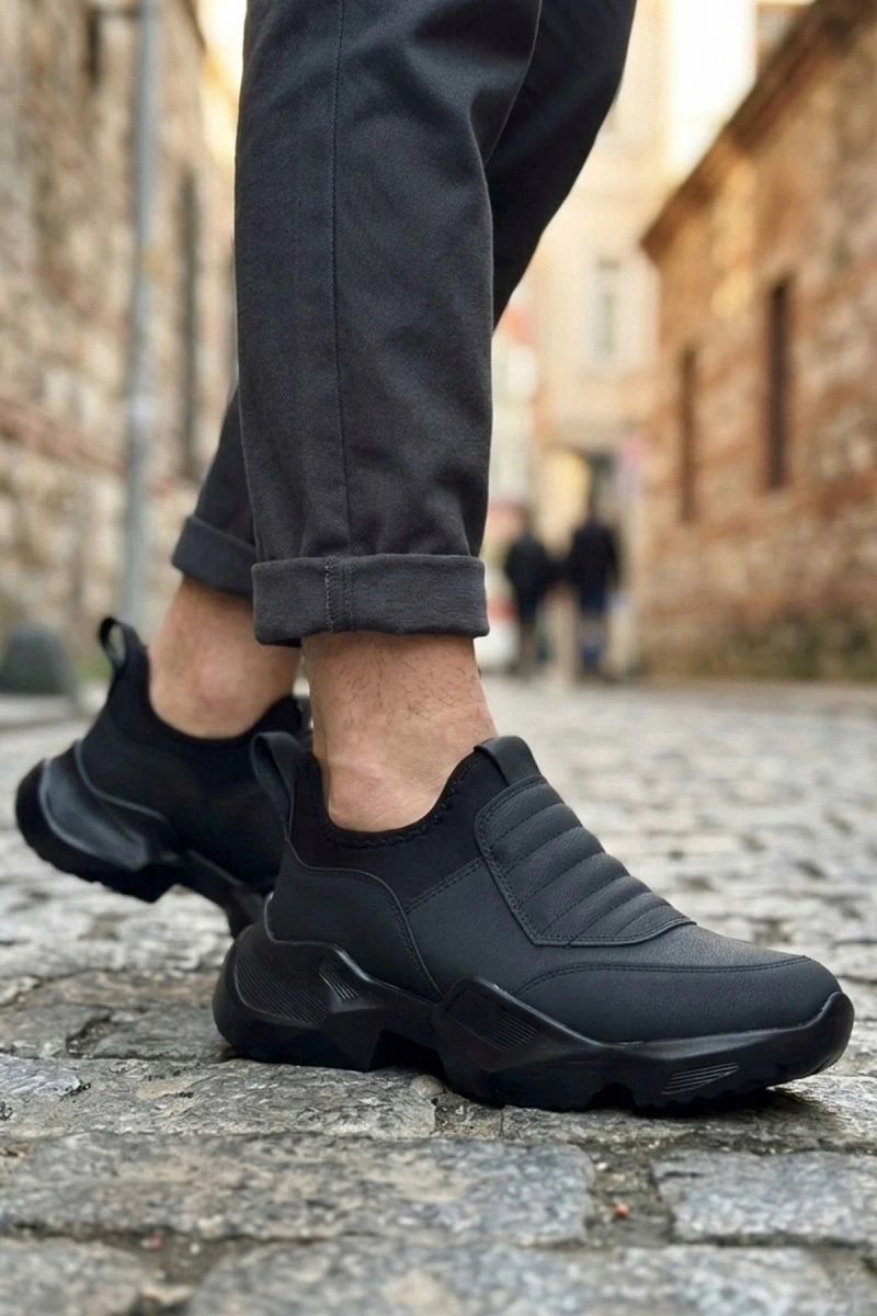 Mens Sneakers - Black - 402