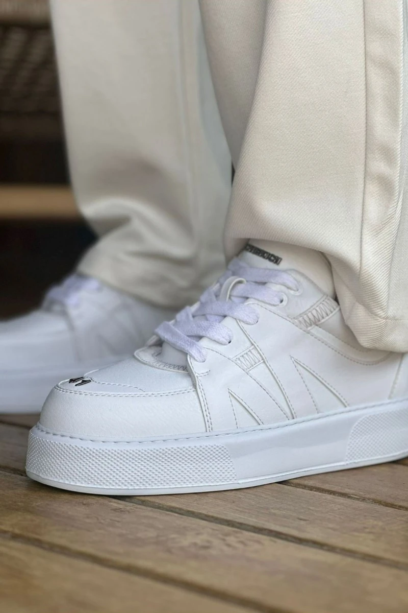 Mens Sneakers - White - 2407