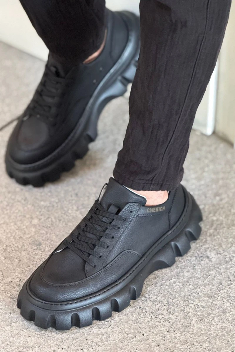 Mens Sneakers - Black - 2515