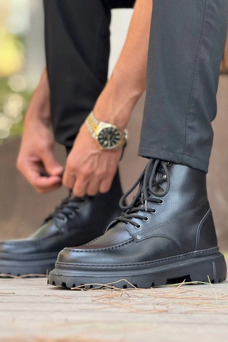 Mens Boots - Black - 2529