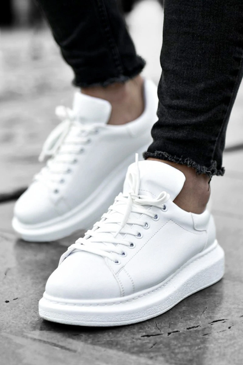 Mens Sneakers - White - Apollo