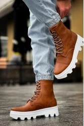 Mens Boots - Tan - 023