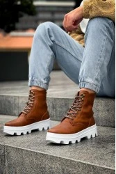 Mens Boots - Tan - 023