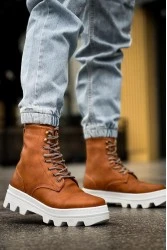 Mens Boots - Tan - 023