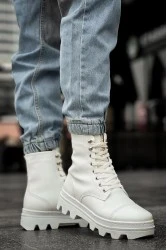 Men’s Boots - White - 023