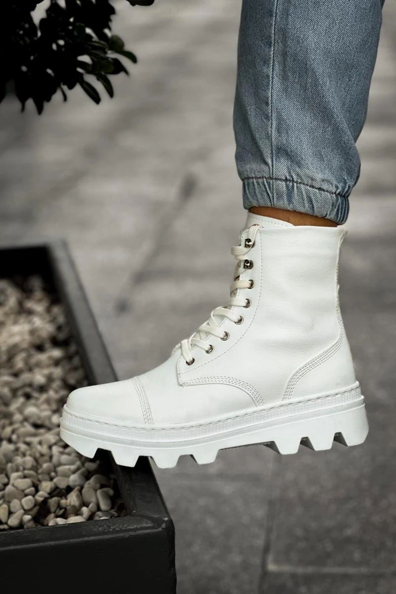Men’s Boots - White - 023