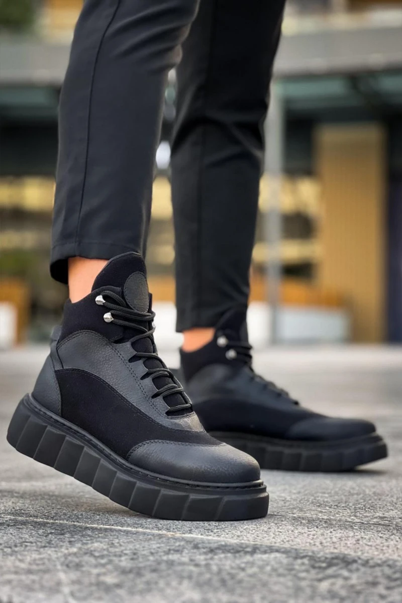 Mens Boots - Black - 104