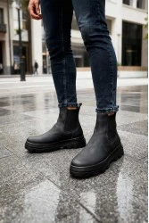 Mens Boots - Black - 113