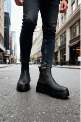 Mens Boots - Black - 113
