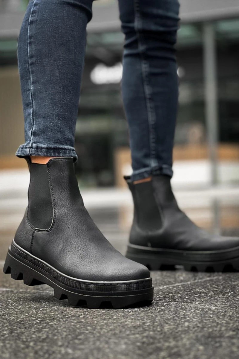 Mens Boots - Black - 113