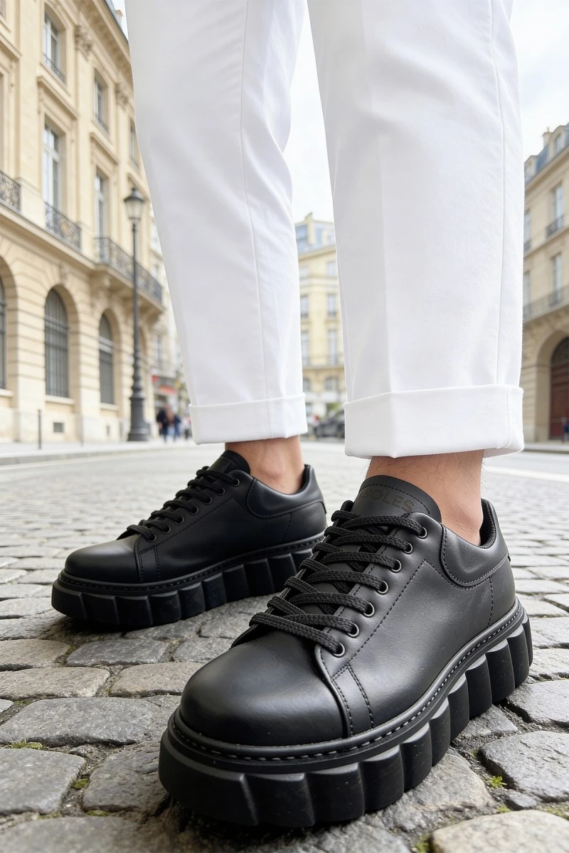 Mens Sneakers - Black - 144