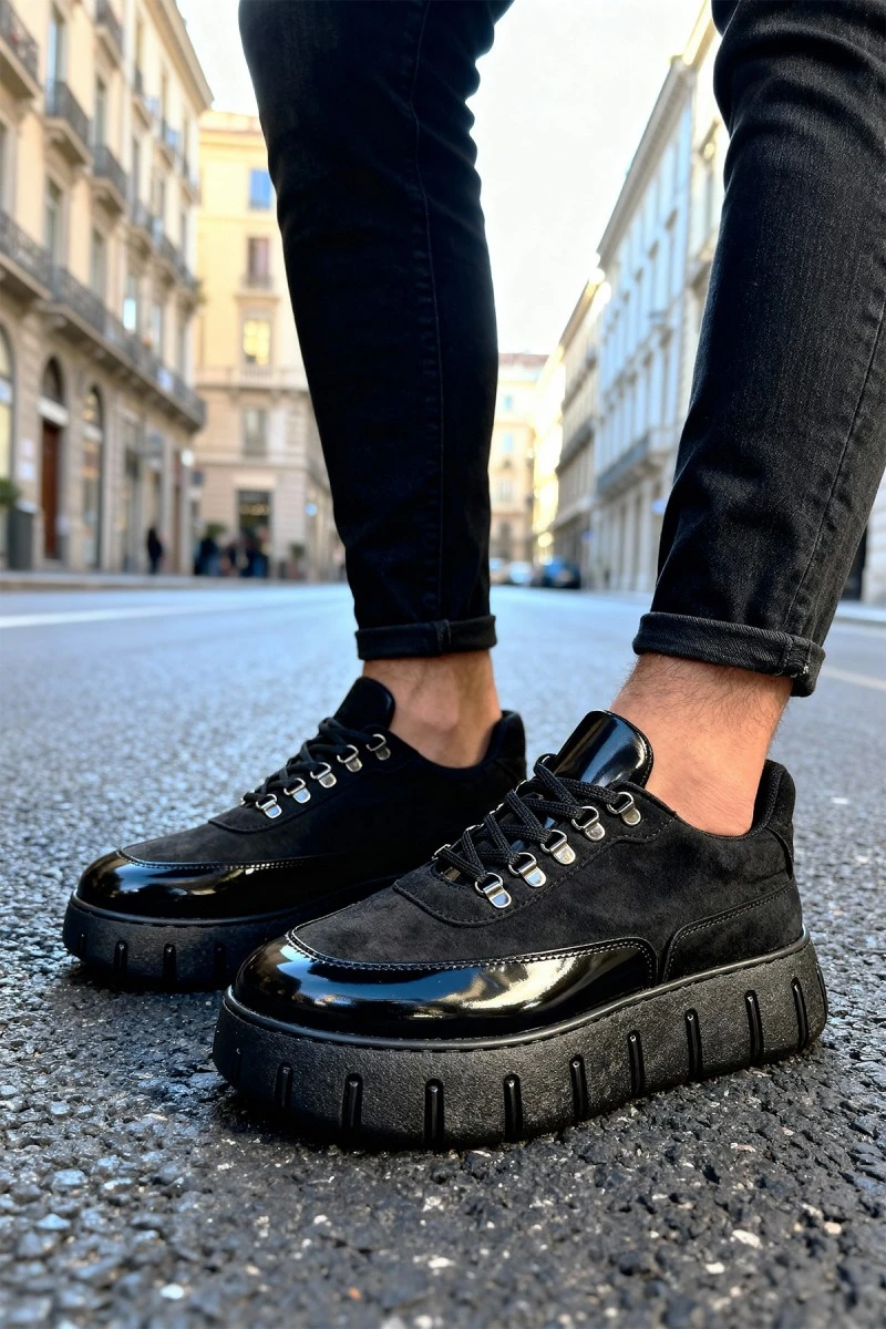 Mens Sneakers - Black - 600