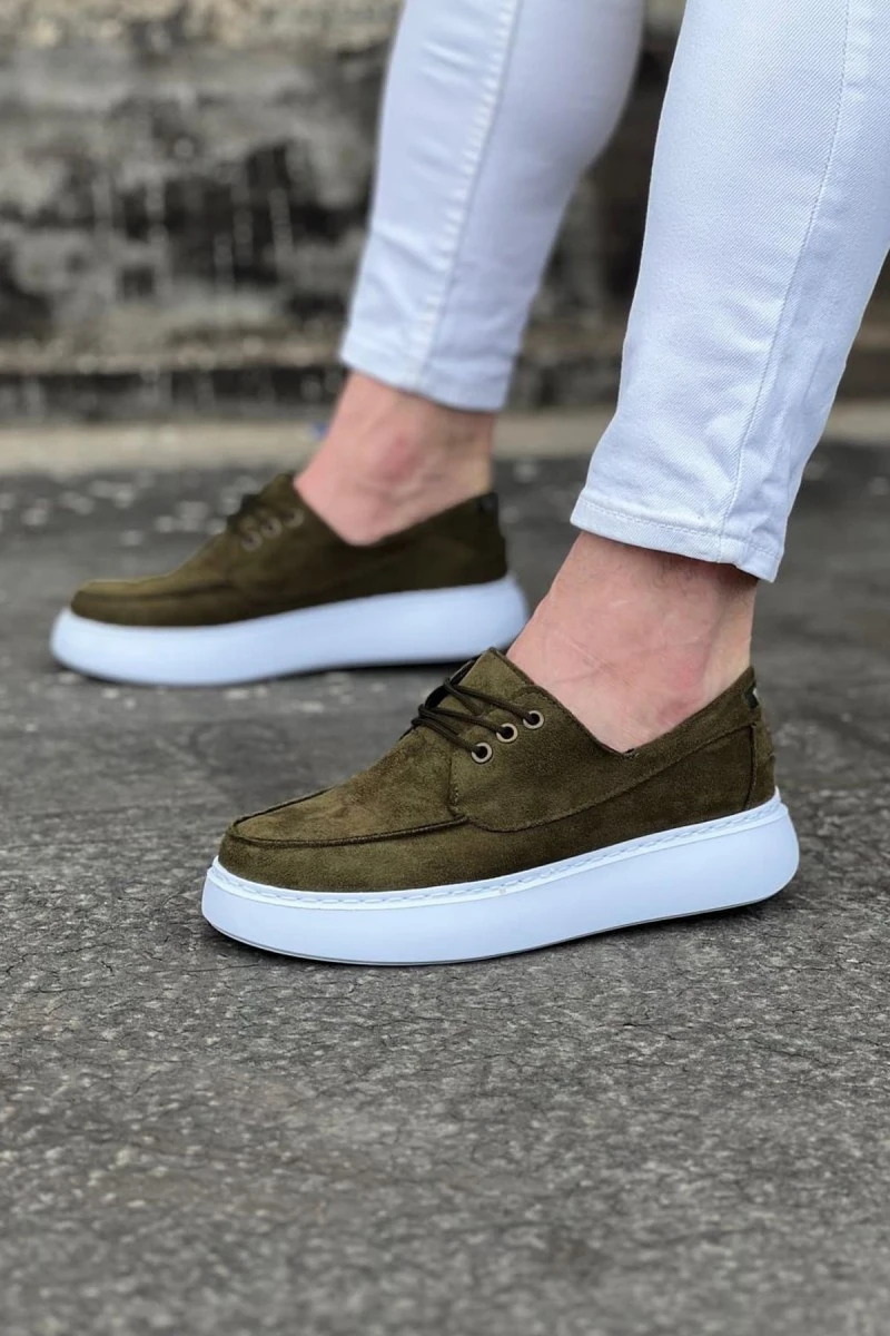 Men’s Casual Shoes - Khaki - 508