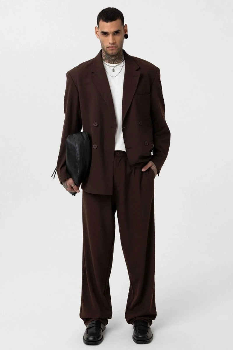 Men's Suit  - Brown - 30 - 821