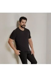 Mens T-shirt - Black - 001