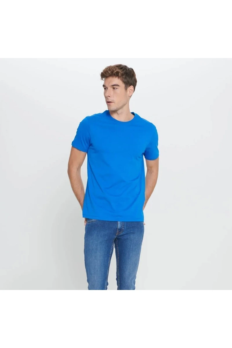 Mens T-shirt - Blue - 001