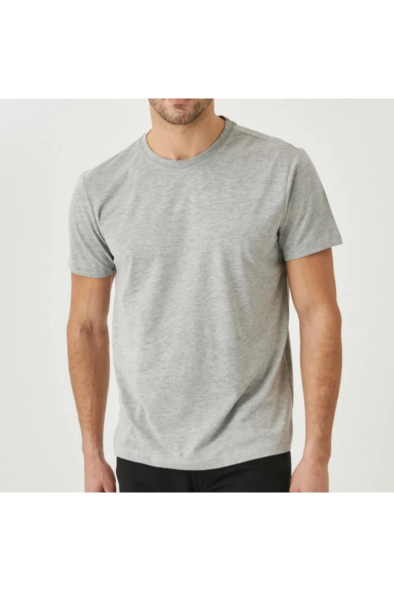 Mens T-shirt - Gray - 1 - 001