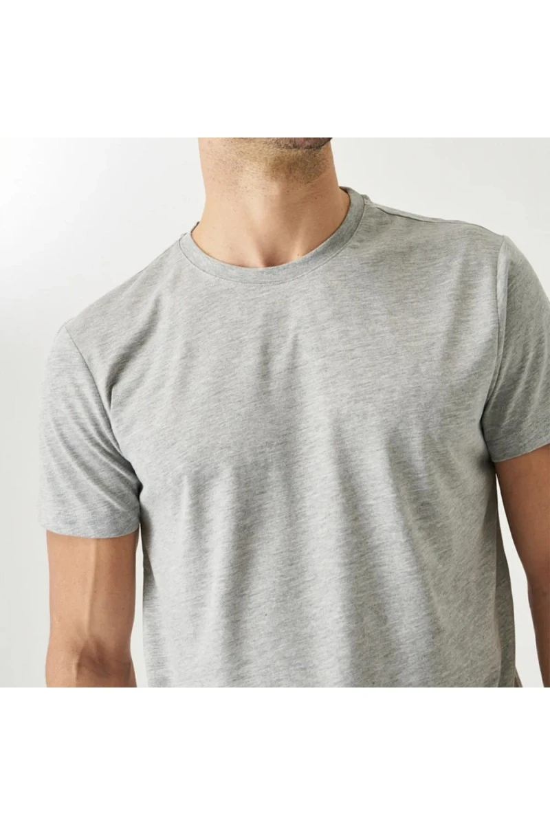 Mens T-shirt - Gray - 1 - 001