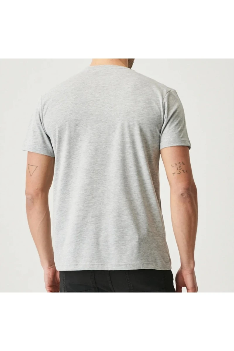 Mens T-shirt - Gray - 1 - 001