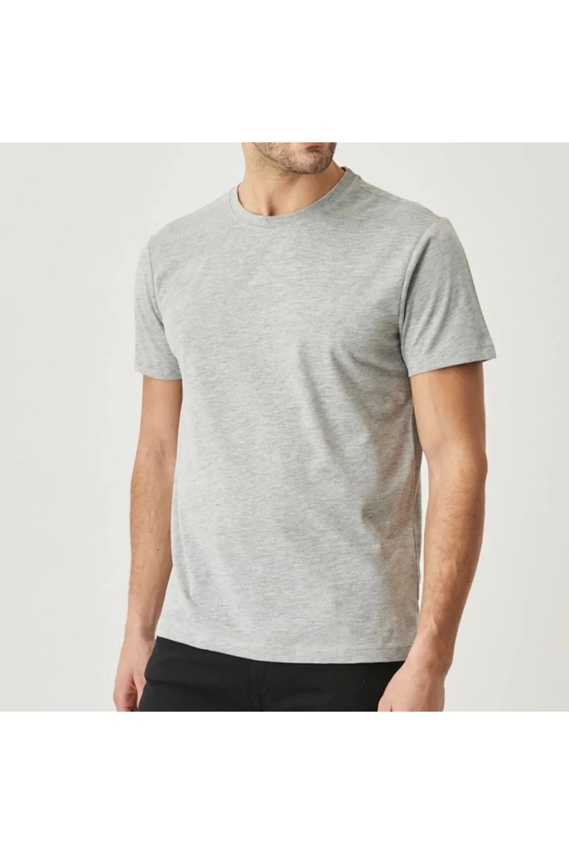 Mens T-shirt - Gray - 1 - 001