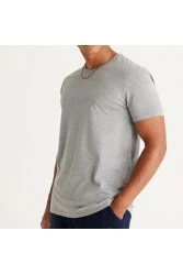 Mens T-shirt - Gray - 2 - 001