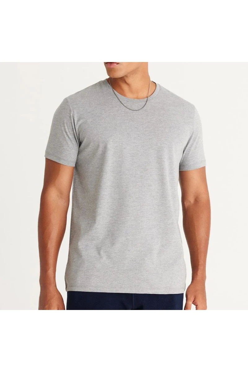 Mens T-shirt - Gray - 2 - 001