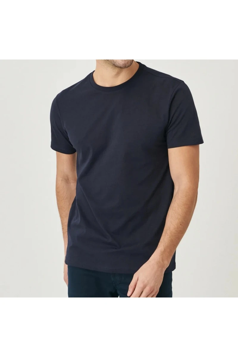Mens T-shirt - Dark Blue - 001