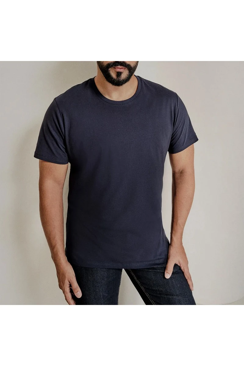 Mens T-shirt - Dark Blue - 001