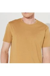 Mens T-shirt - Mustard - 001