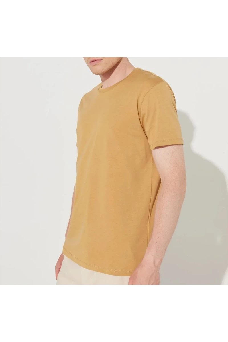 Mens T-shirt - Mustard - 001