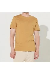Mens T-shirt - Mustard - 001