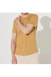 Mens T-shirt - Mustard - 001