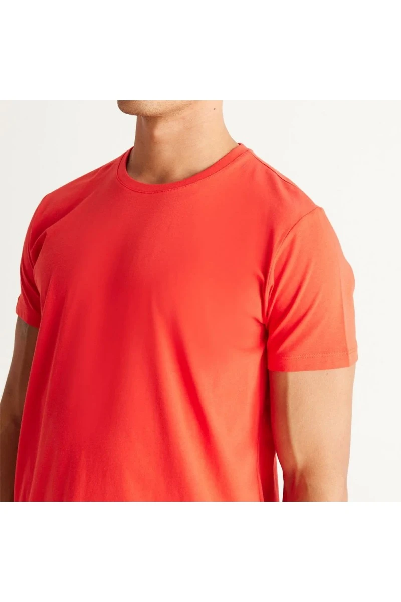 Mens T-shirt - Red - 1 - 001