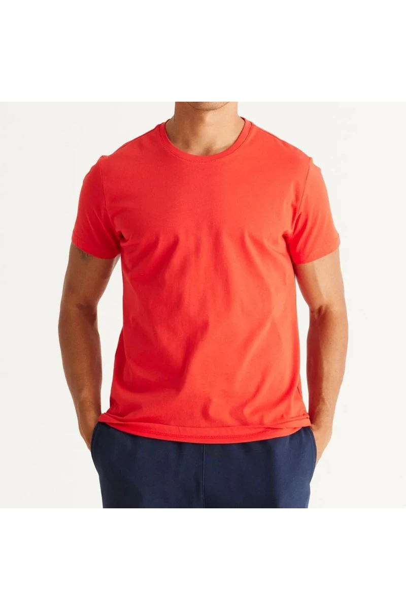 Mens T-shirt - Red - 1 - 001