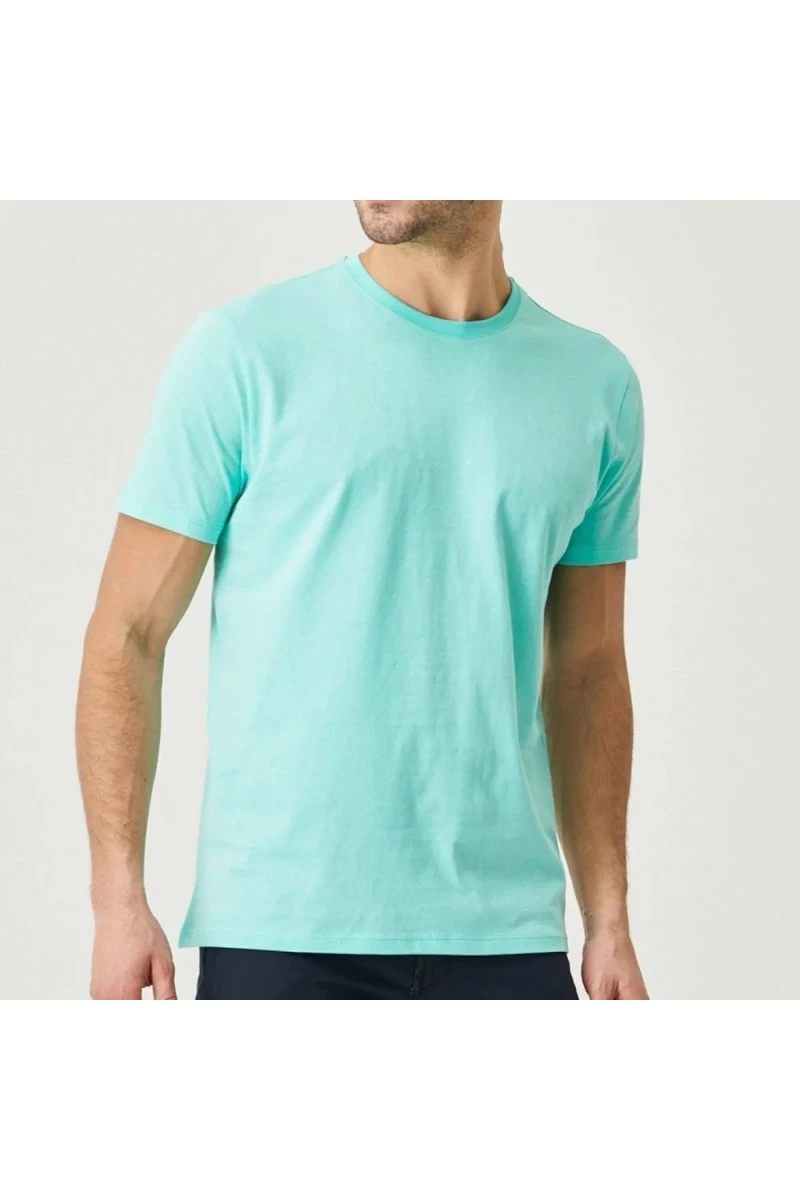 Mens T-shirt - Turquoise - 001