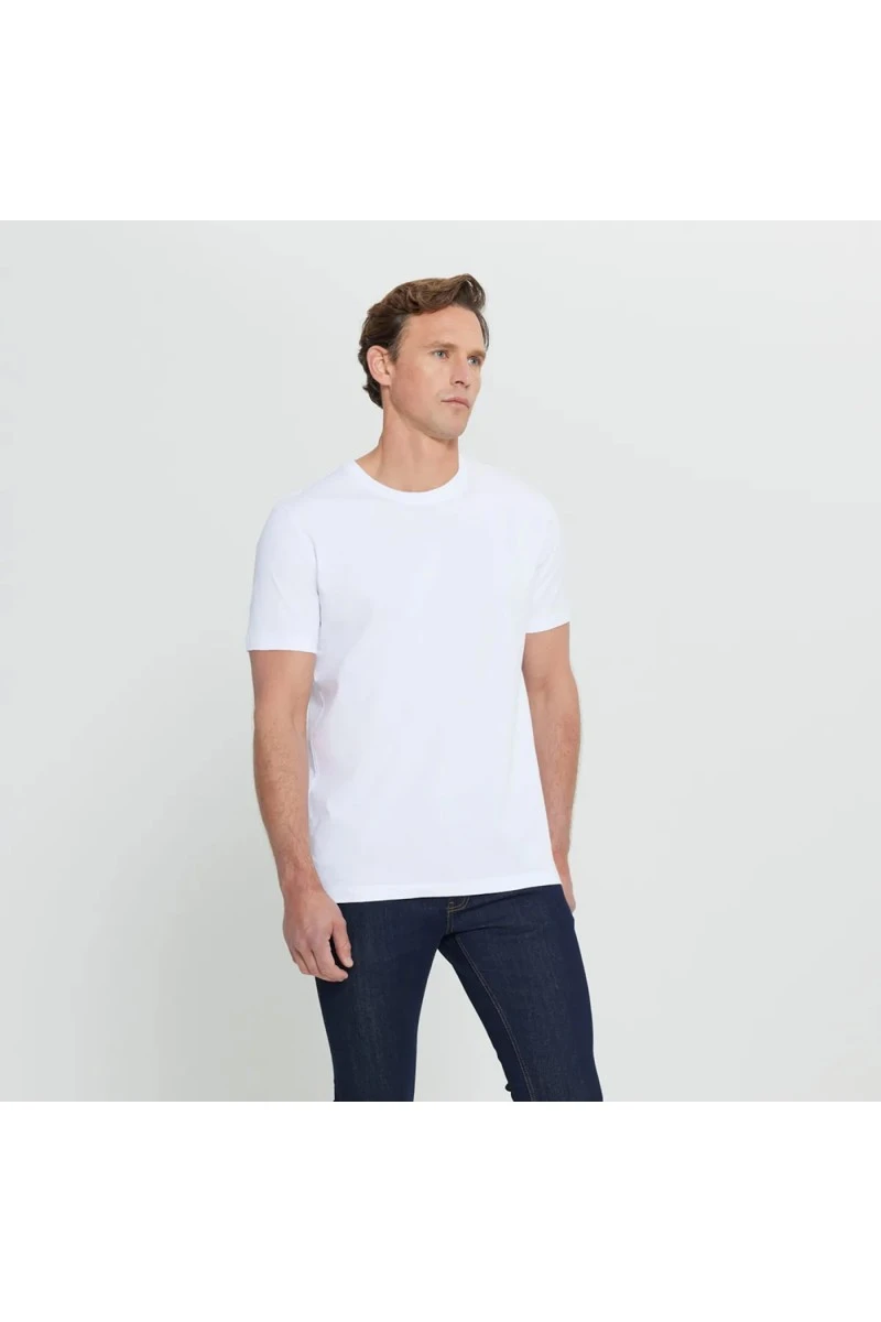 Mens T-shirt - White - 001