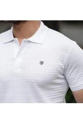 Mens Polo T-shirt - White - 002