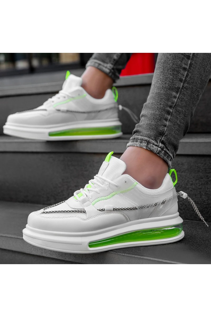 Mens Sneakers - White - Elron