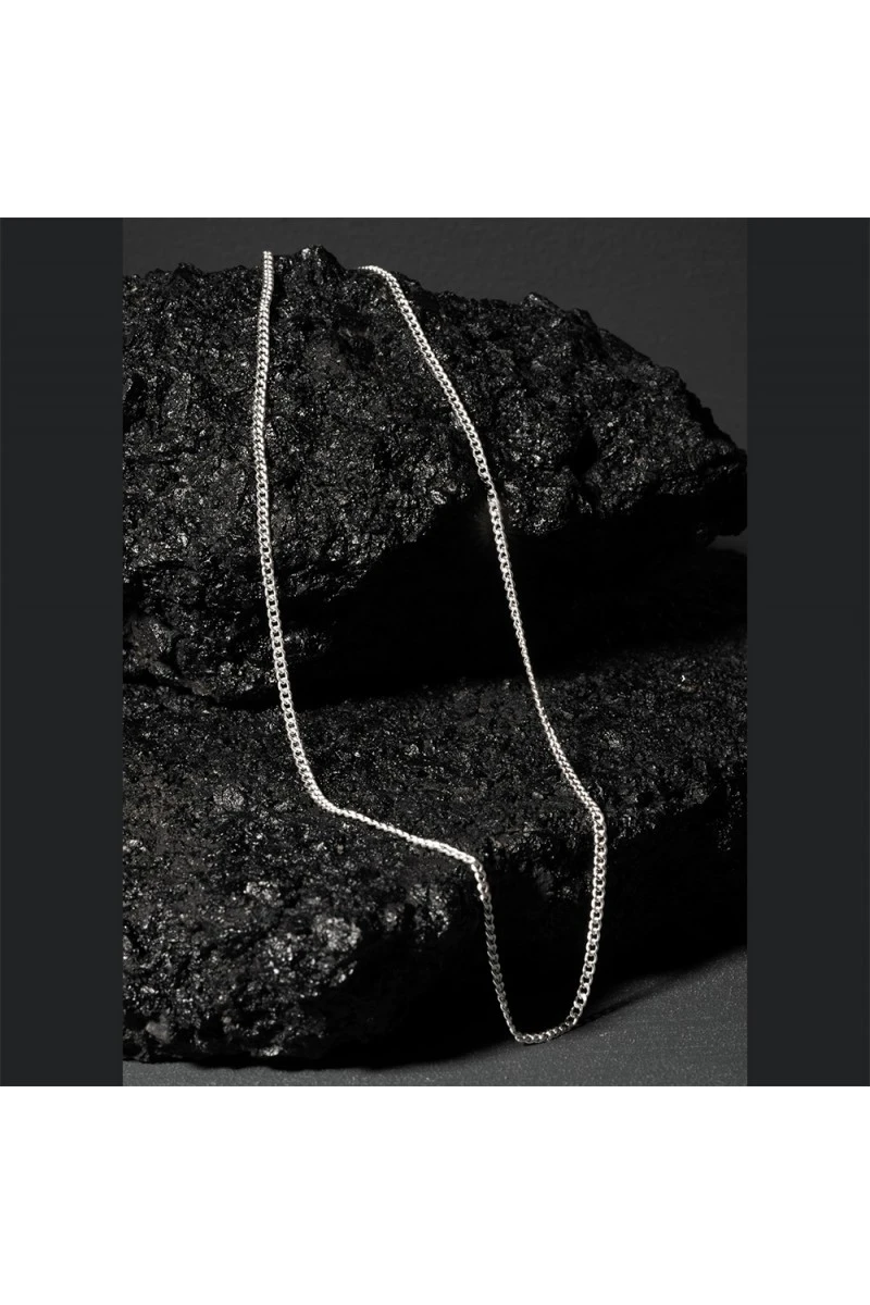 Mens Necklace - Silver - 60