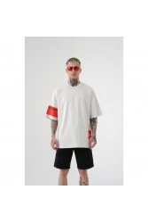 Unisex Oversized T-shirt  - Gray - 2