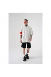 Unisex Oversized T-shirt  - Gray - 2