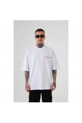 Unisex Oversized T-shirt - White - Mchnst