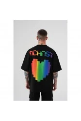 Unisex Oversized T-shirt - Black - Mchnst