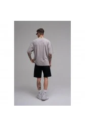 Unisex Oversized T-shirt - Ice Gray - Rose