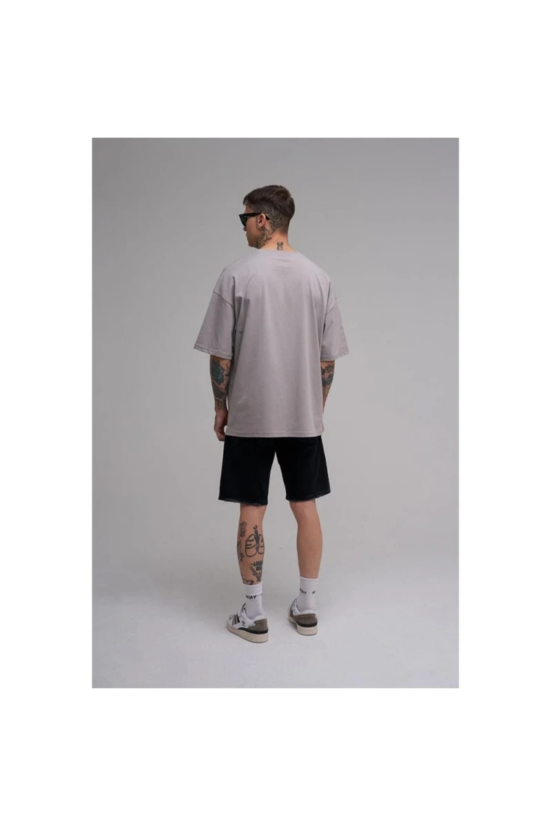 Unisex Oversized T-shirt - Ice Gray - Duck