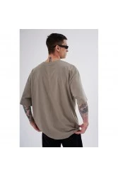 Unisex Oversized T-shirt - Khaki - Disorder