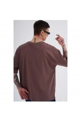 Unisex Oversized T-shirt - Damson - Disorder