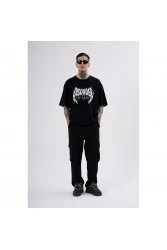 Unisex Oversized T-shirt - Black - Disorder