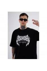Unisex Oversized T-shirt - Black - Disorder