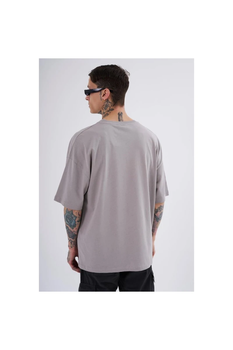 Unisex Oversized T-shirt - Gray - Disorder